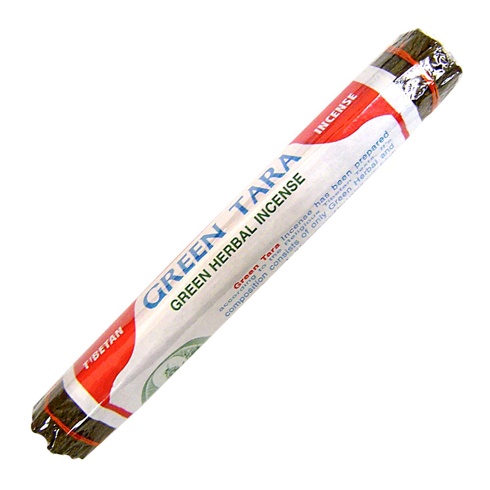 Tibetan Green Tara Herbal Incense Sticks 8"
