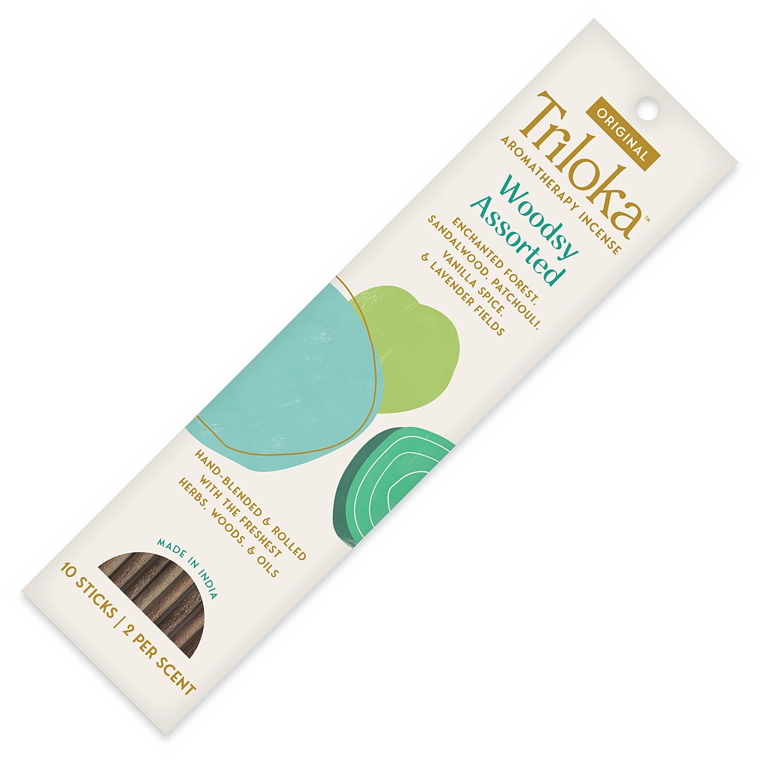 Triloka Woodsy Assorted Original Incense Sticks