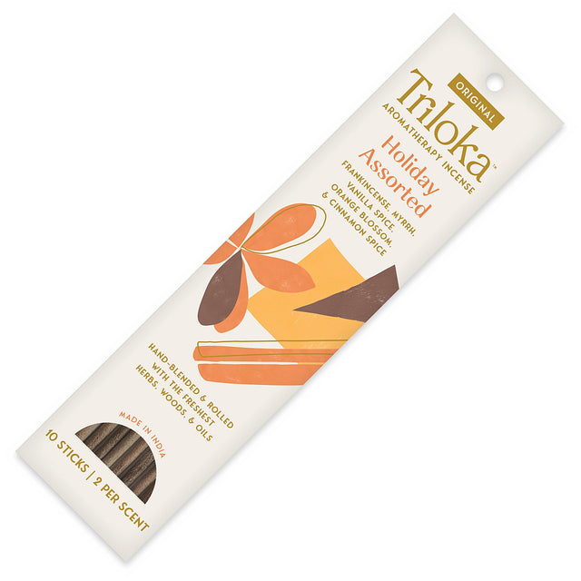 Triloka Holiday Assorted Original Incense SticksTriloka Holiday Assorted Original Incense Sticks