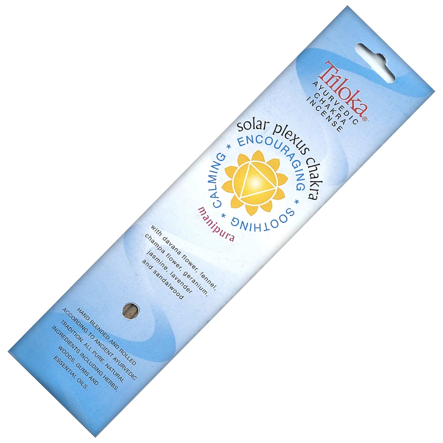 Triloka Solar Plexus Chakra Incense Sticks