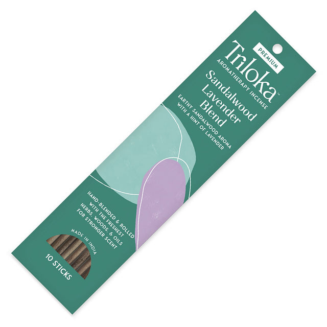 Triloka Sandalwood Lavender Blend Premium Incense Sticks