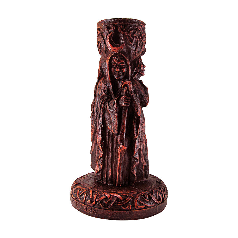 Triple Goddess Candle Holder - W