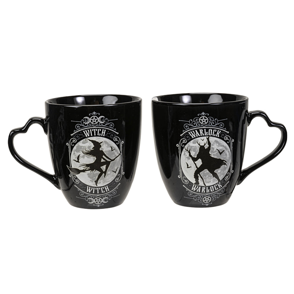 Witch & Warlock Mug Set