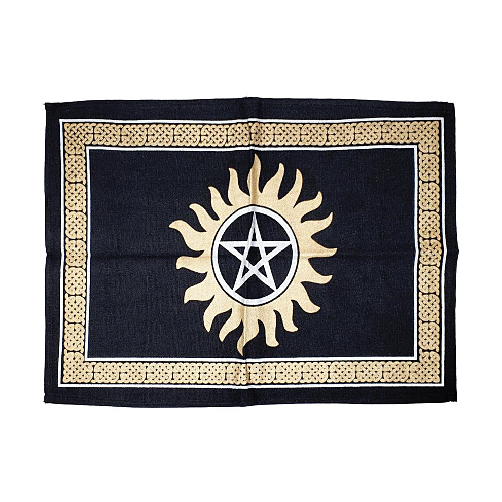 Pentagram Altar Cloth 13" x 19"