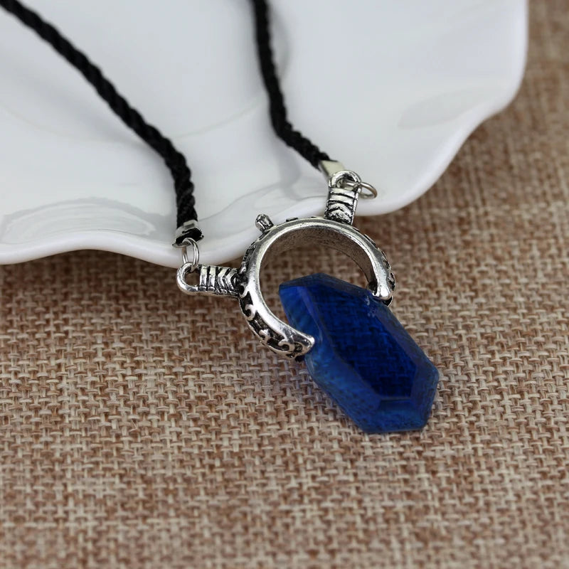 Devil Hunter Dante Crystal Amulet Necklace