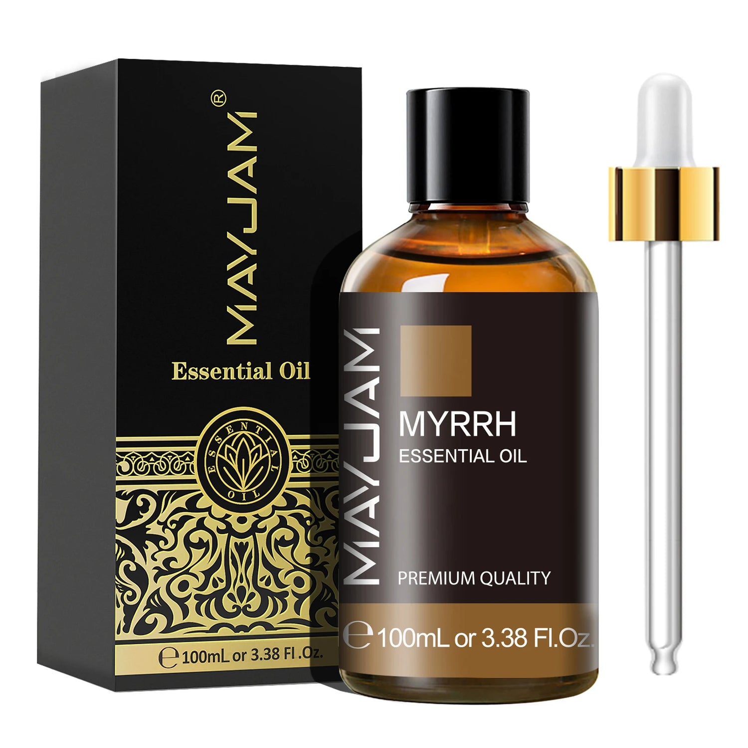 MAYJAM 100ML Pure Essential Oil with Dropper – Multiple Scents