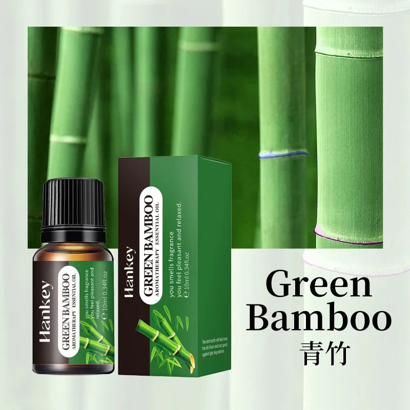 Car & Home Essential Oil Air Freshener – Green Bamboo