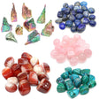 Assorted colorful gemstones