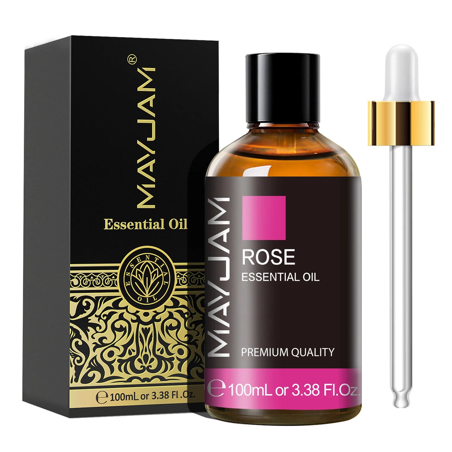MAYJAM 100ML Pure Essential Oil with Dropper – Multiple Scents