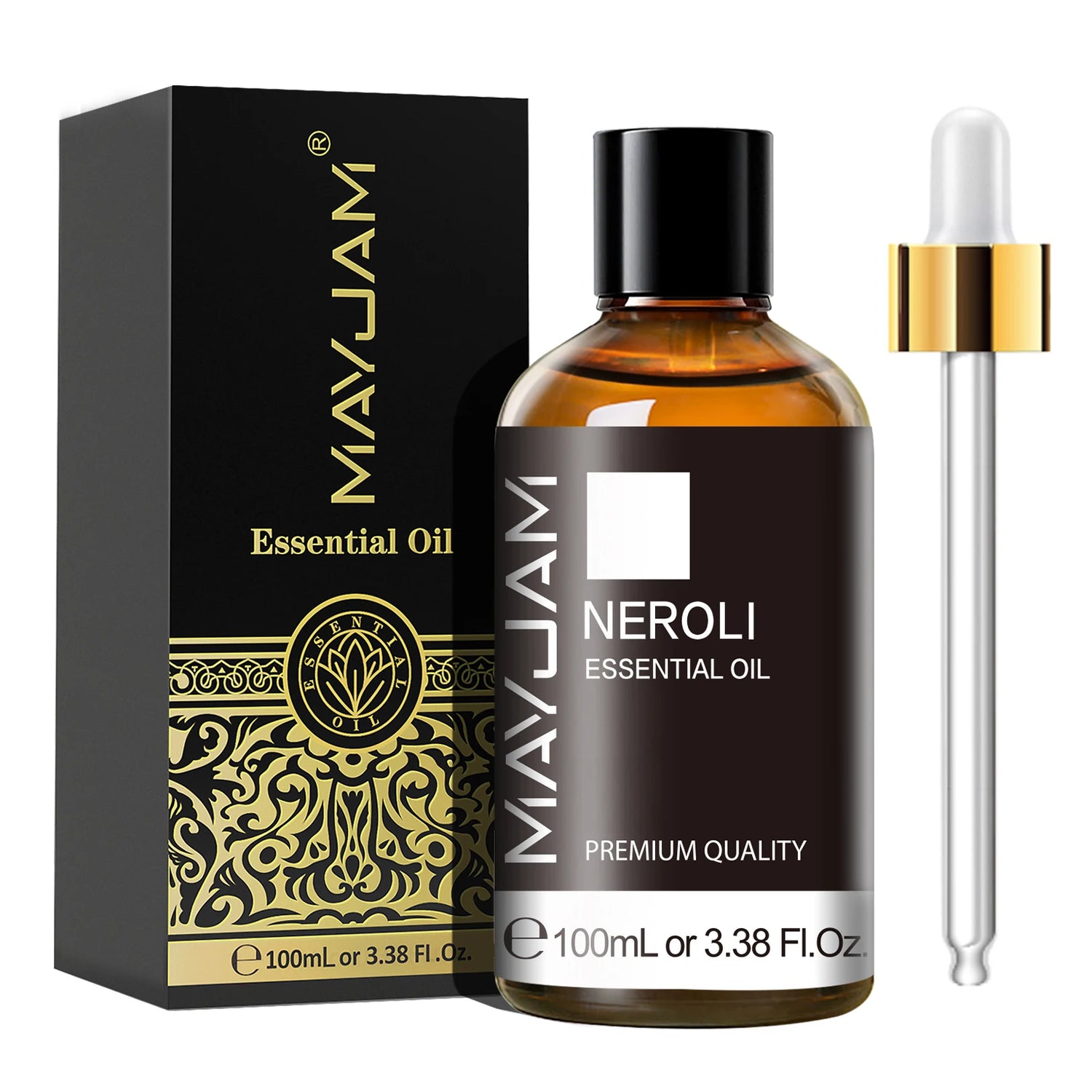 MAYJAM 100ML Pure Essential Oil with Dropper – Multiple Scents