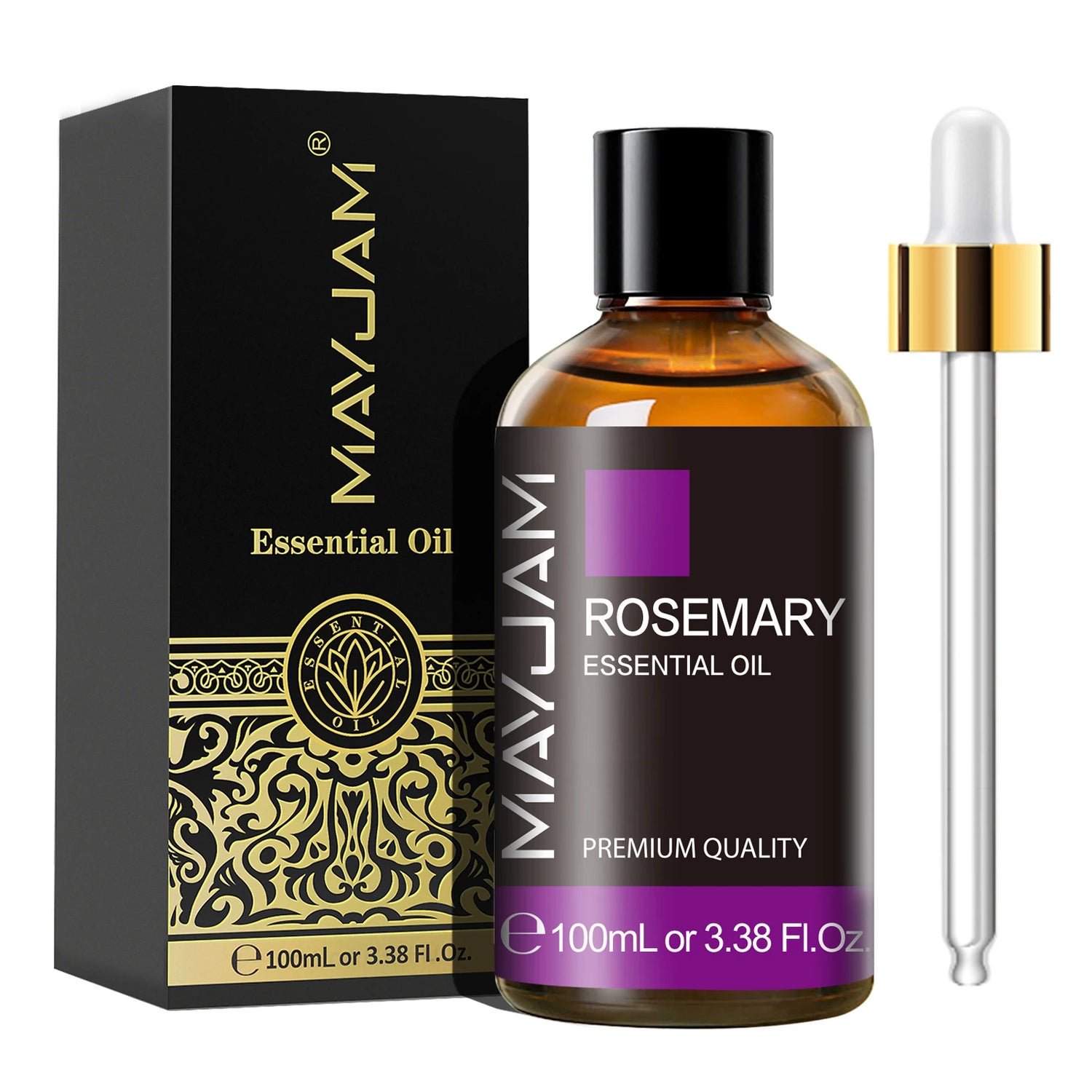 MAYJAM 100ML Pure Essential Oil with Dropper – Multiple Scents