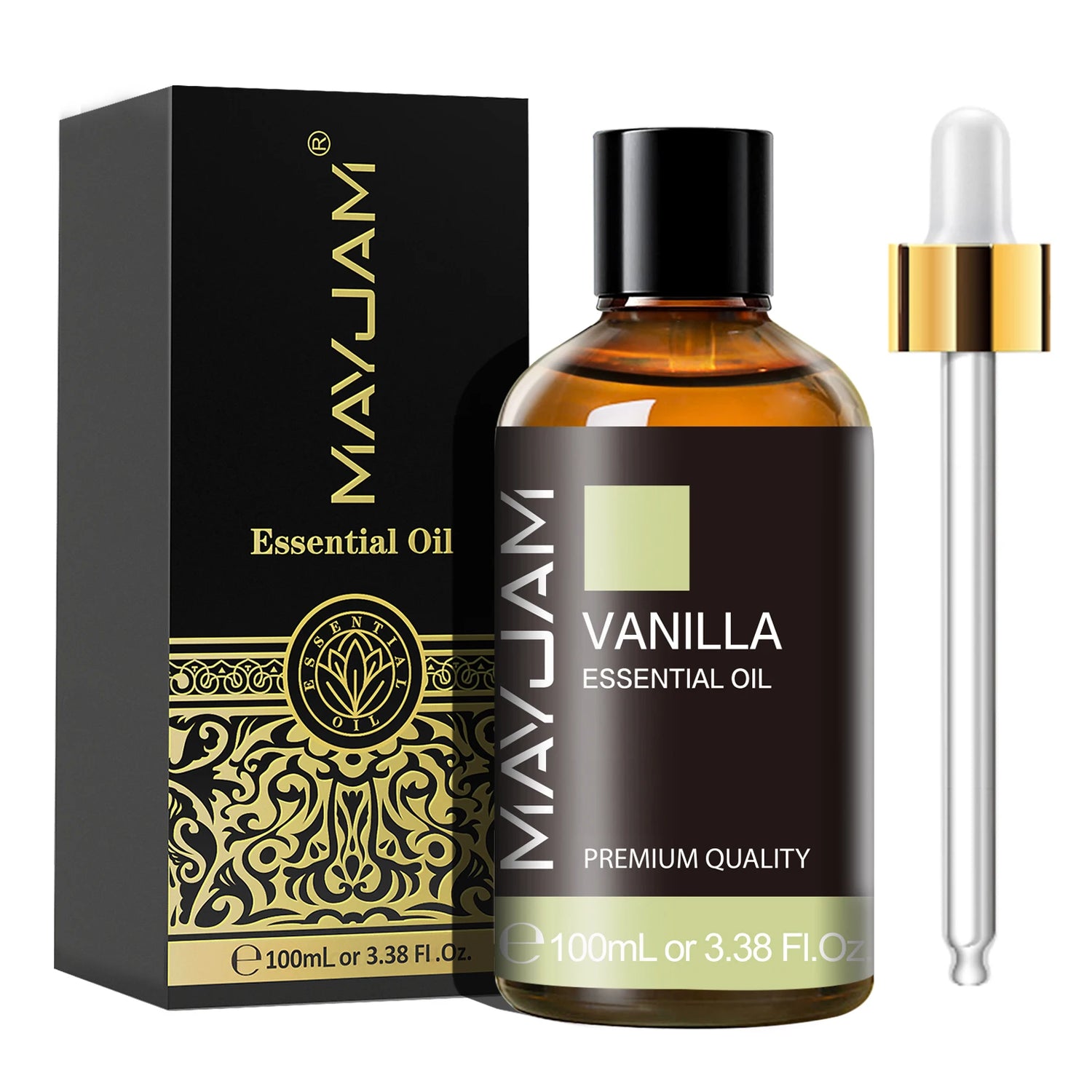 MAYJAM 100ML Pure Essential Oil with Dropper – Multiple Scents