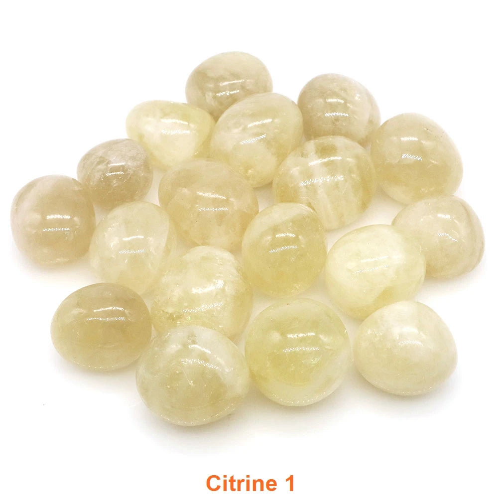 Citrine stones on a white background with 'Citrine 1' label.