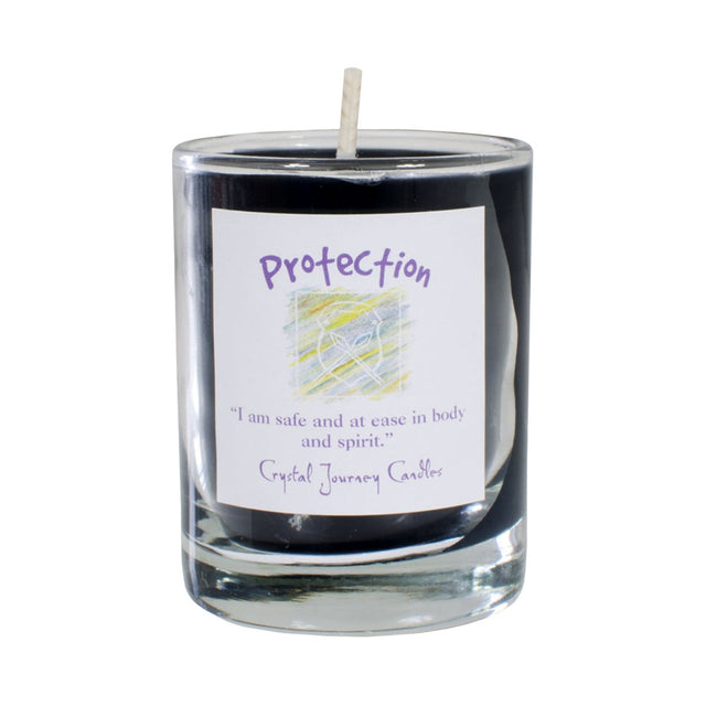 Soy Herbal Filled Votive Candle - Protection