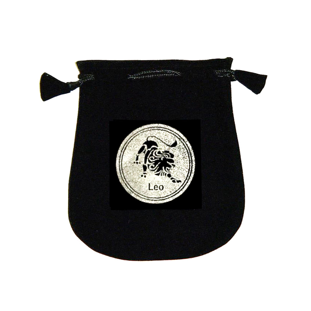 Velvet pouch - Leo
