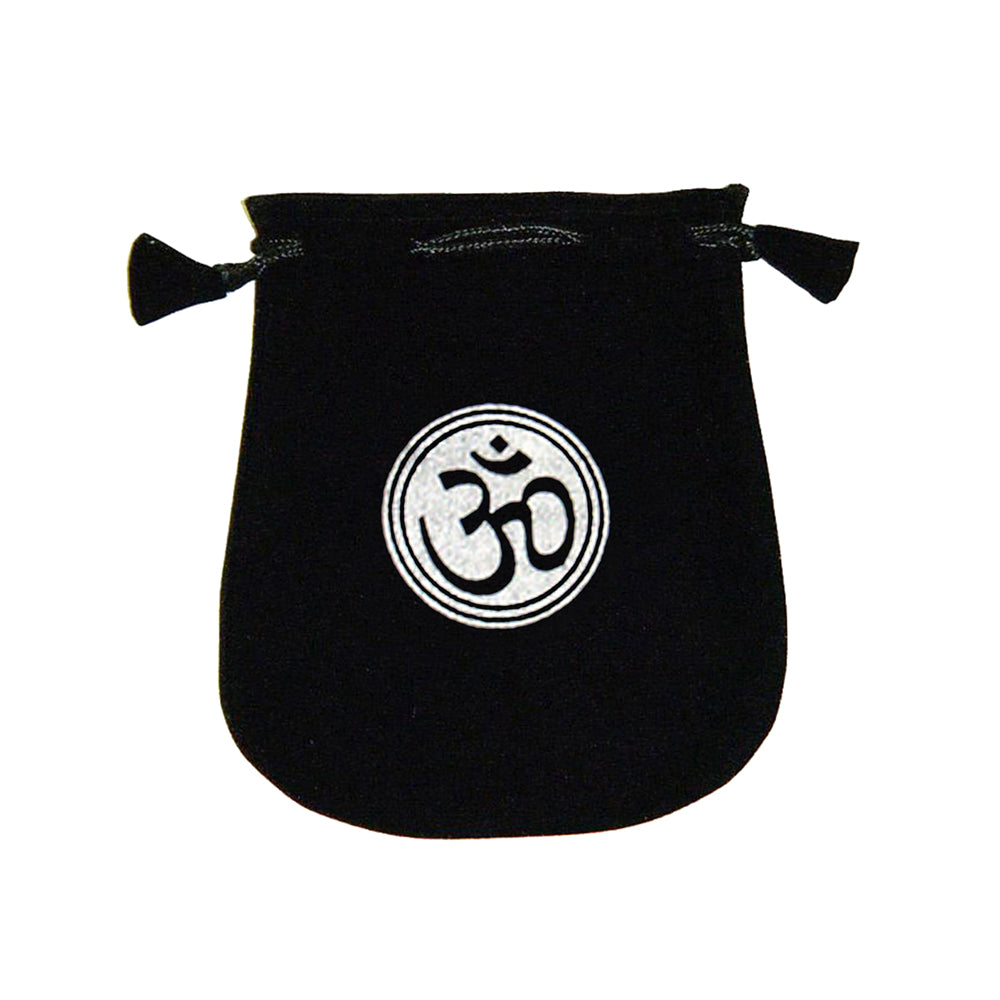 Velvet pouch - Om