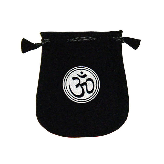 Velvet pouch - Om