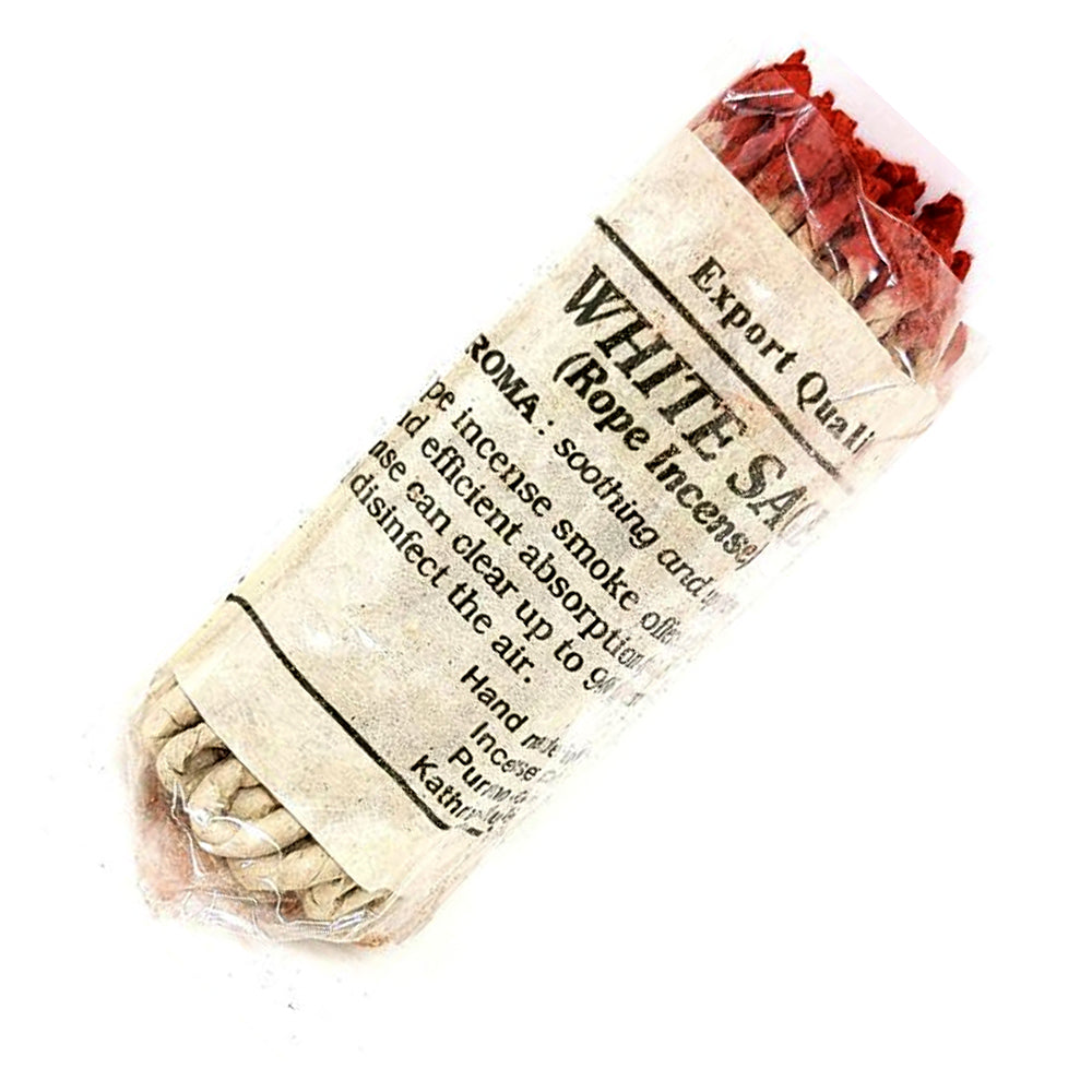 White Sage Tibetan Rope Incense 45 ropes