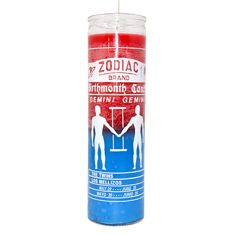 Zodiac Gemini 7 Day Candle