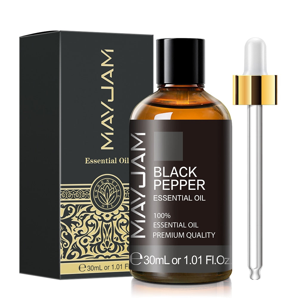 Aromatherapy Essential Oils 30ml natural scent bottle pack for spa use, diffuser blends, and relaxation rituals.