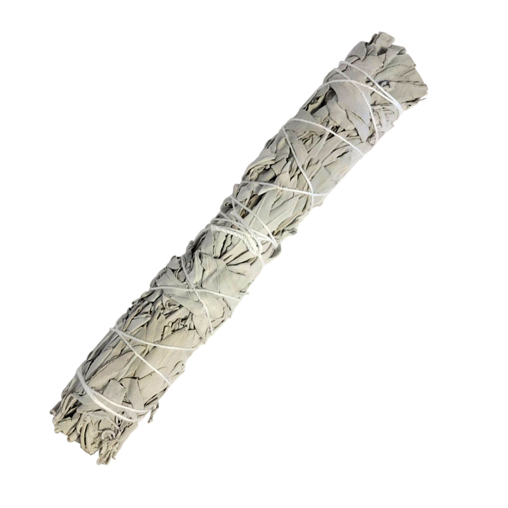 California White Sage Smudge Stick, 8 to 9 inches