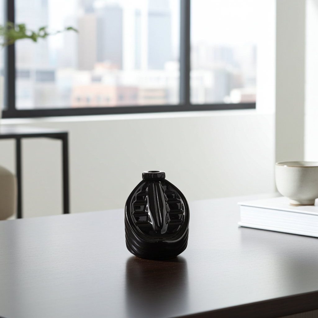 Steps Ceramic Backflow Cone Burner ceramic burner for holding backflow incense cones during relaxation, aromatherapy, and spiritual practice.