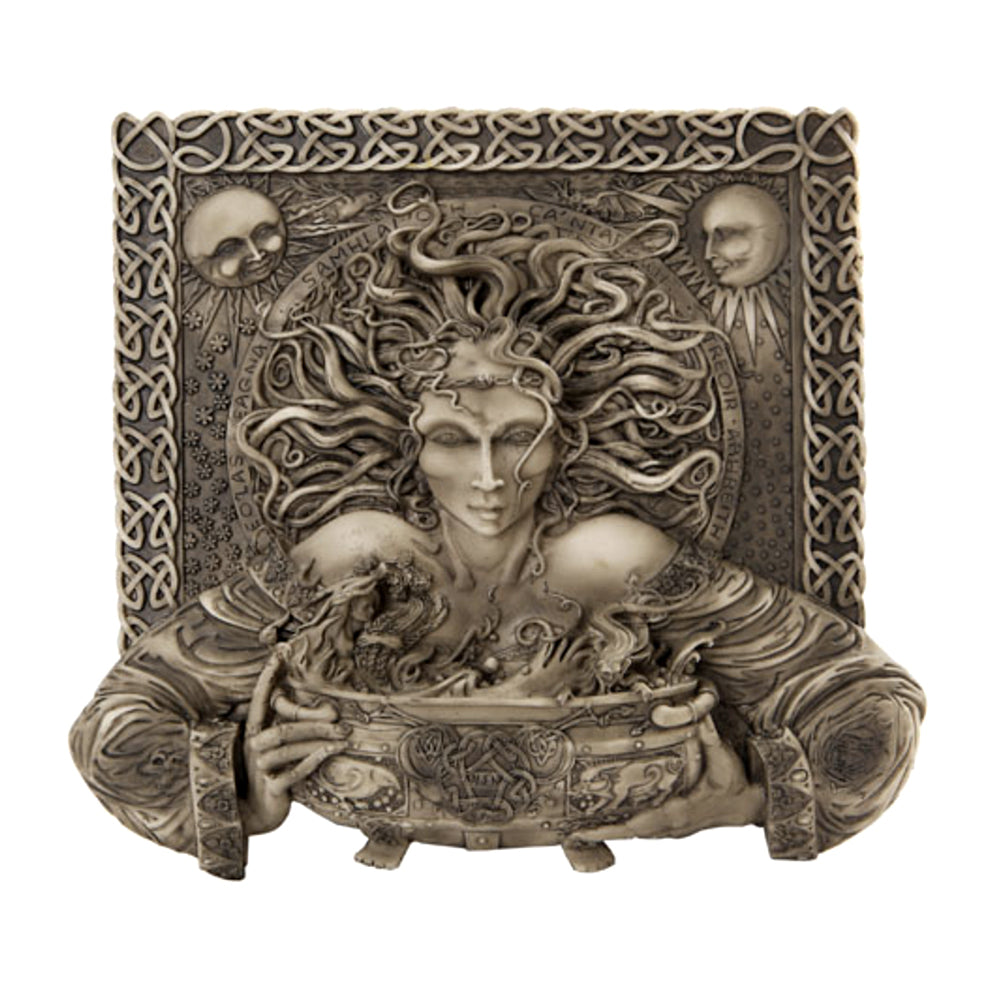 Cerridwen Wall Decor Plaque by Maxine Miller, 9.25 inches