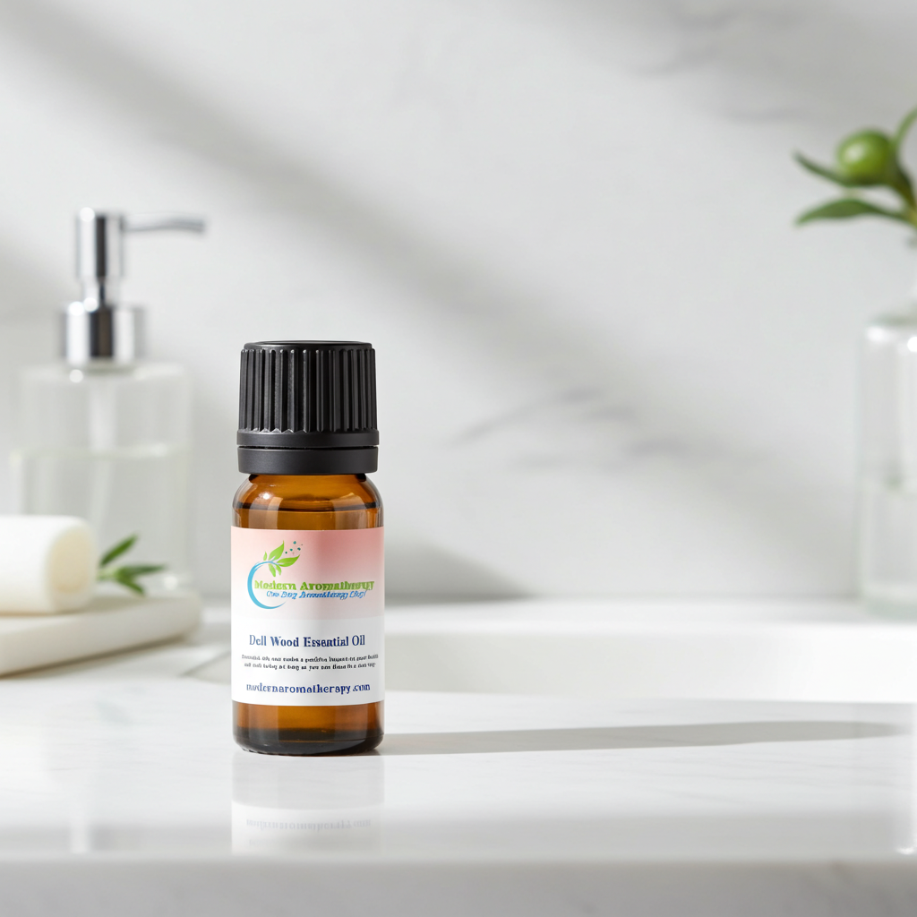 Dell Wood Essential Oil bottle for aromatherapy, diffuser blends, and everyday home fragrance use.