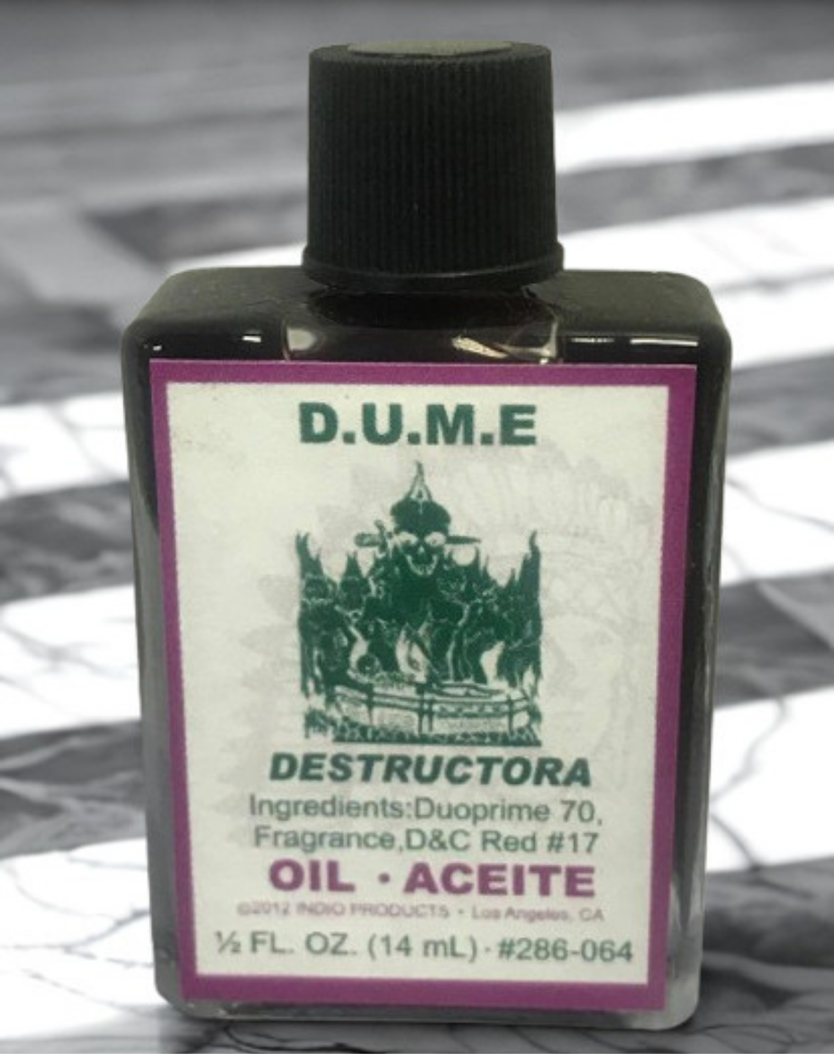 DUME Wish Oil spiritual oil bottle for wish fulfillment rituals, altar work, and prayer use.