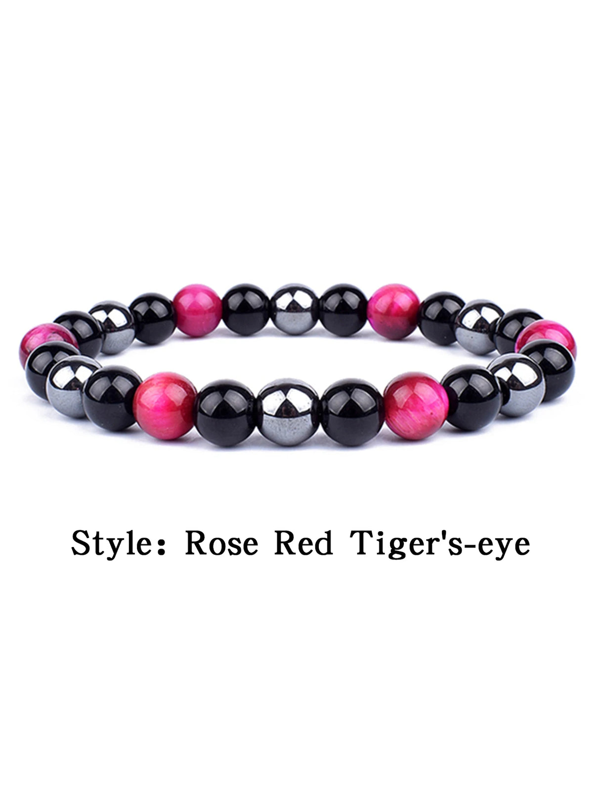 OAIITE Evil Eye & Tiger Eye healing stone bracelet for meditation, protective wear, and daily jewelry use.