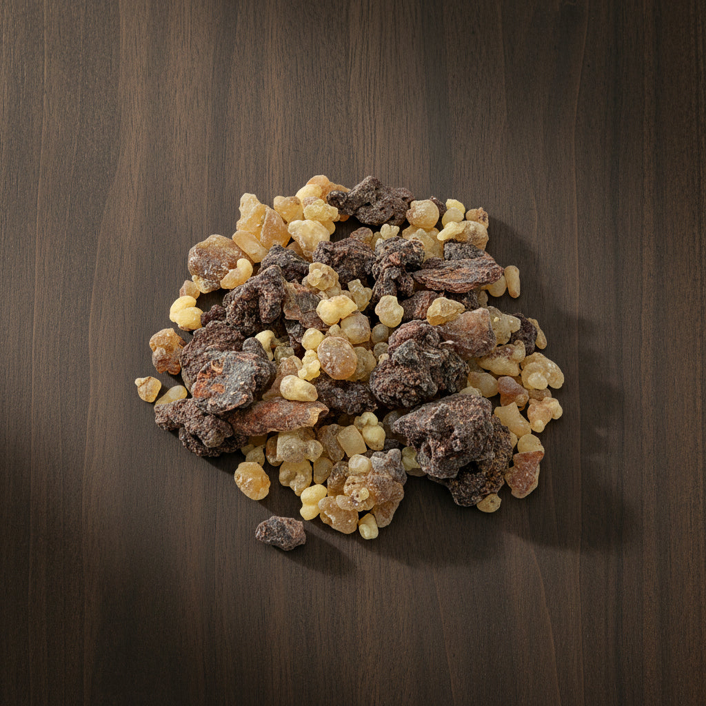 Frankincense and Myrrh resin, 1oz each