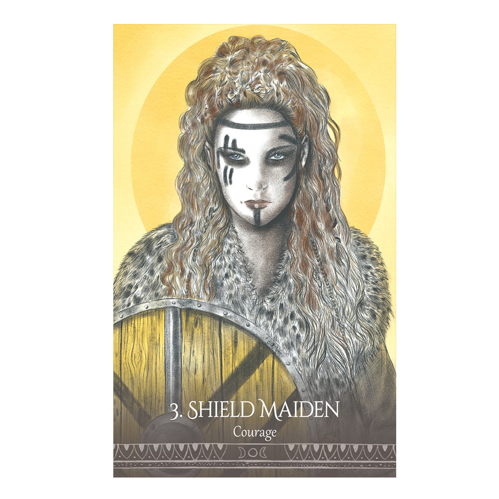 Goddess Spirit Oracle Deck sample card B