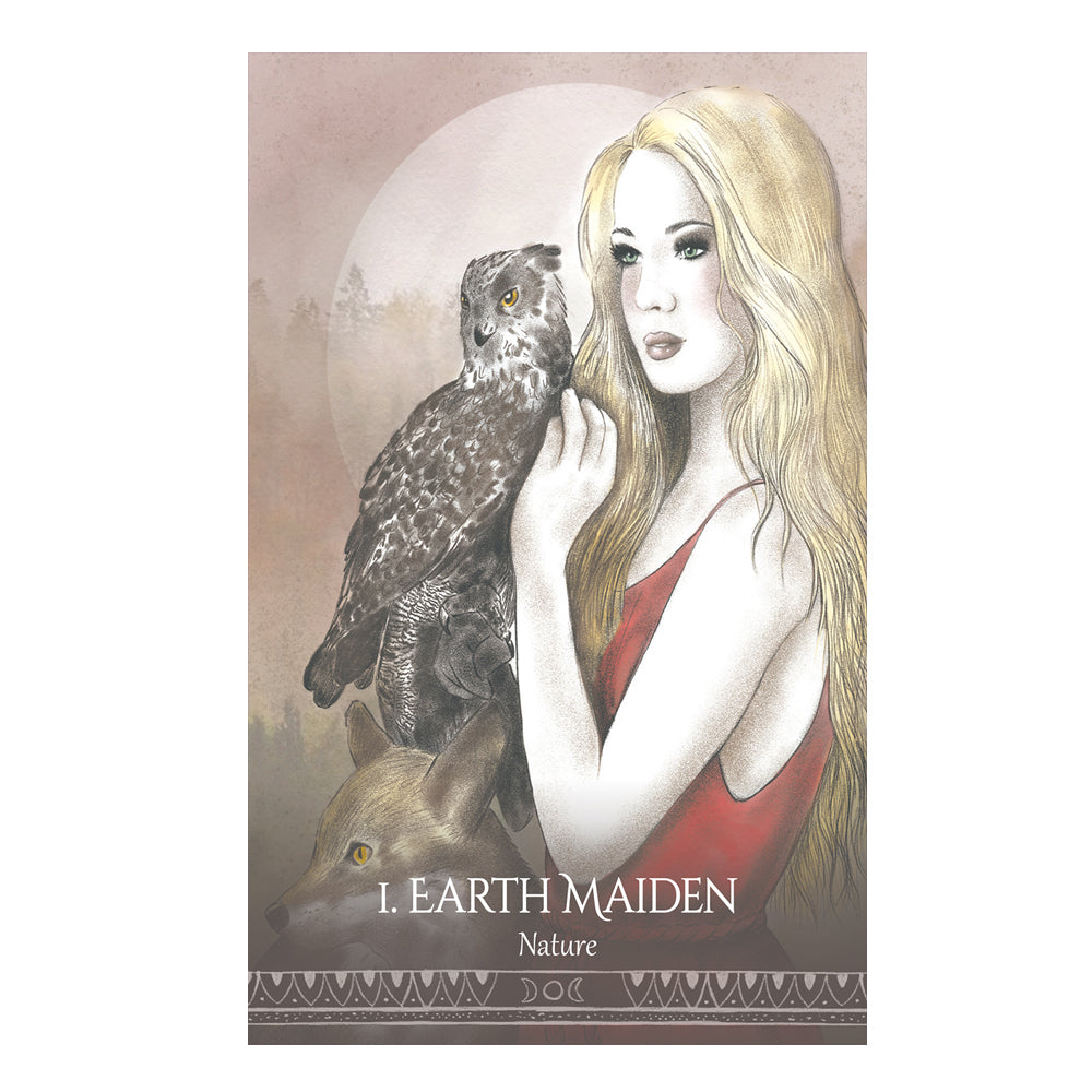 Goddess Spirit Oracle Deck sample card E