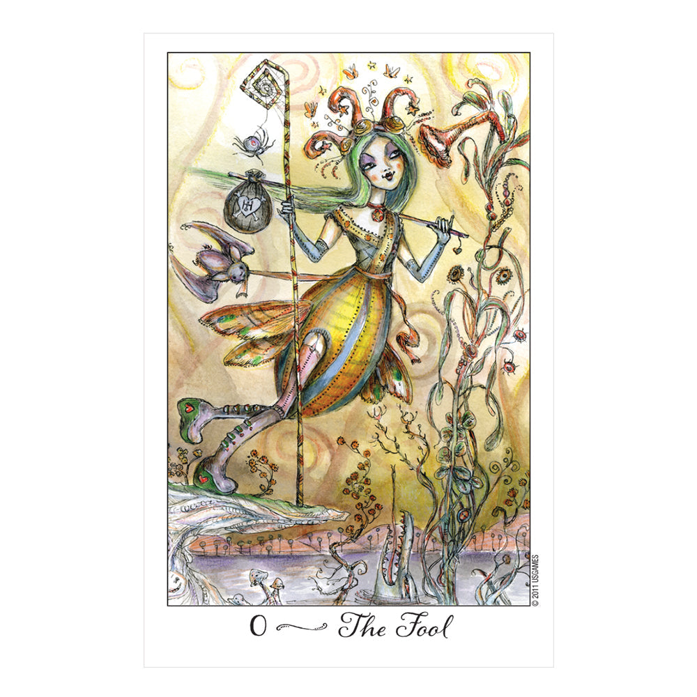 Joie de Vivre Tarot Deck - sample card