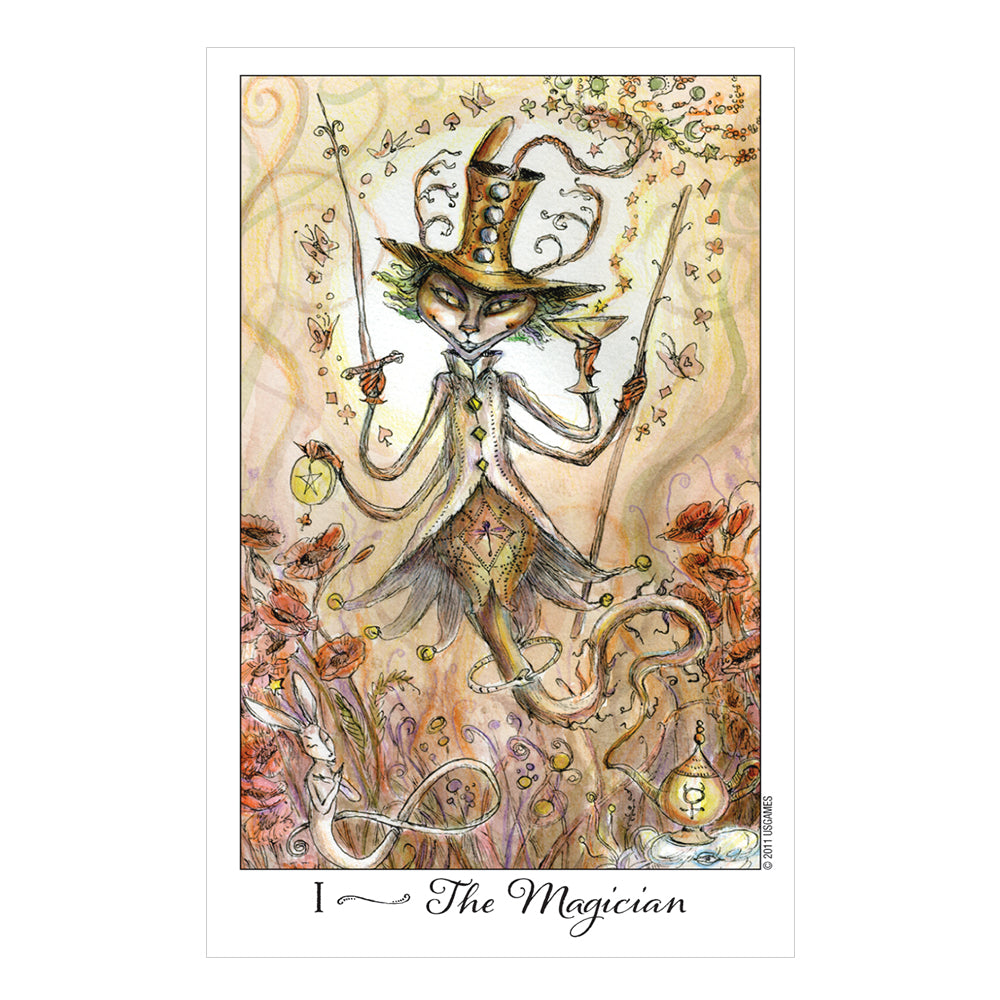 Joie de Vivre Tarot Deck - sample card