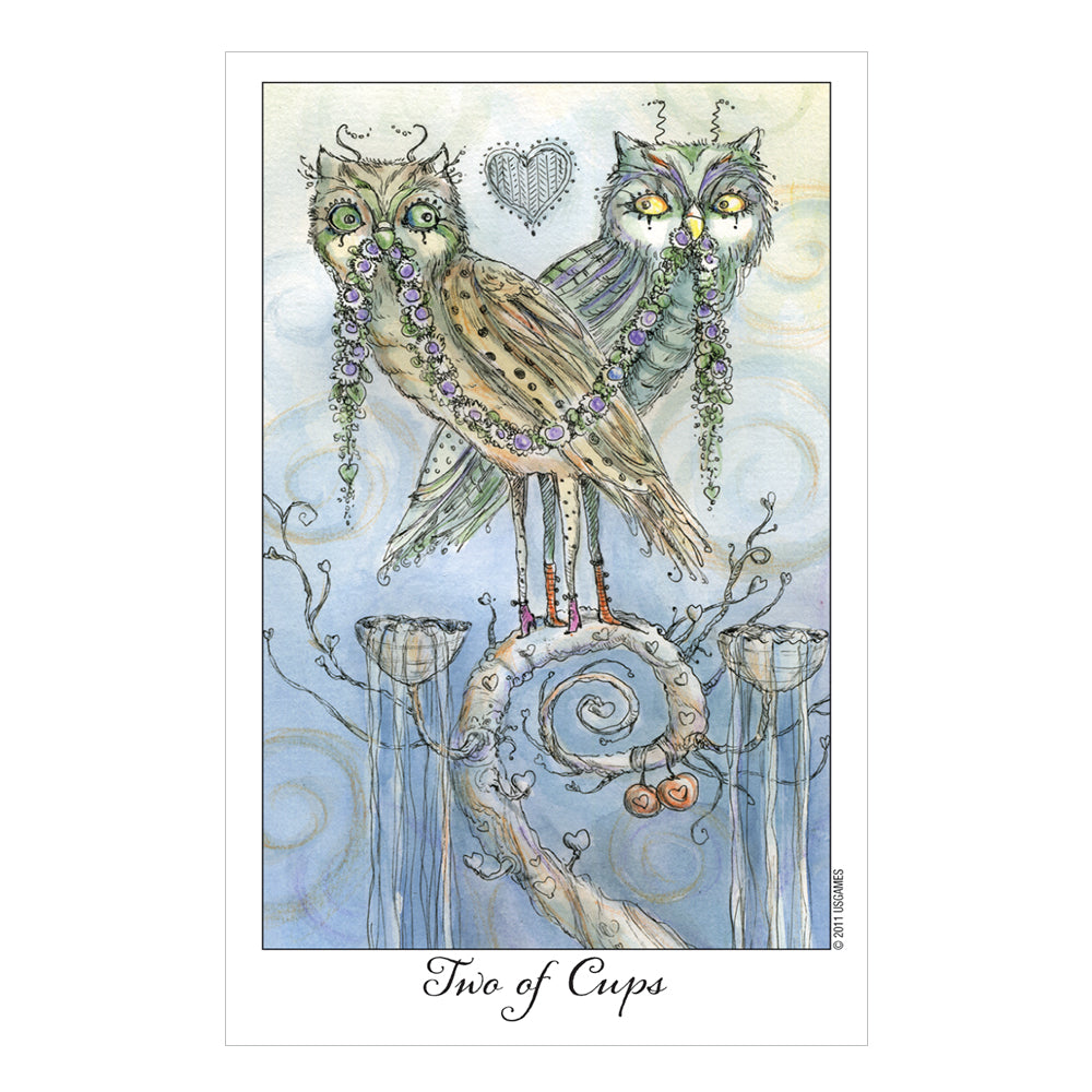 Joie de Vivre Tarot Deck - sample card