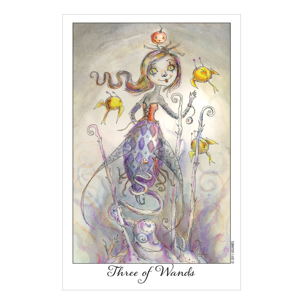 Joie de Vivre Tarot Deck - sample card