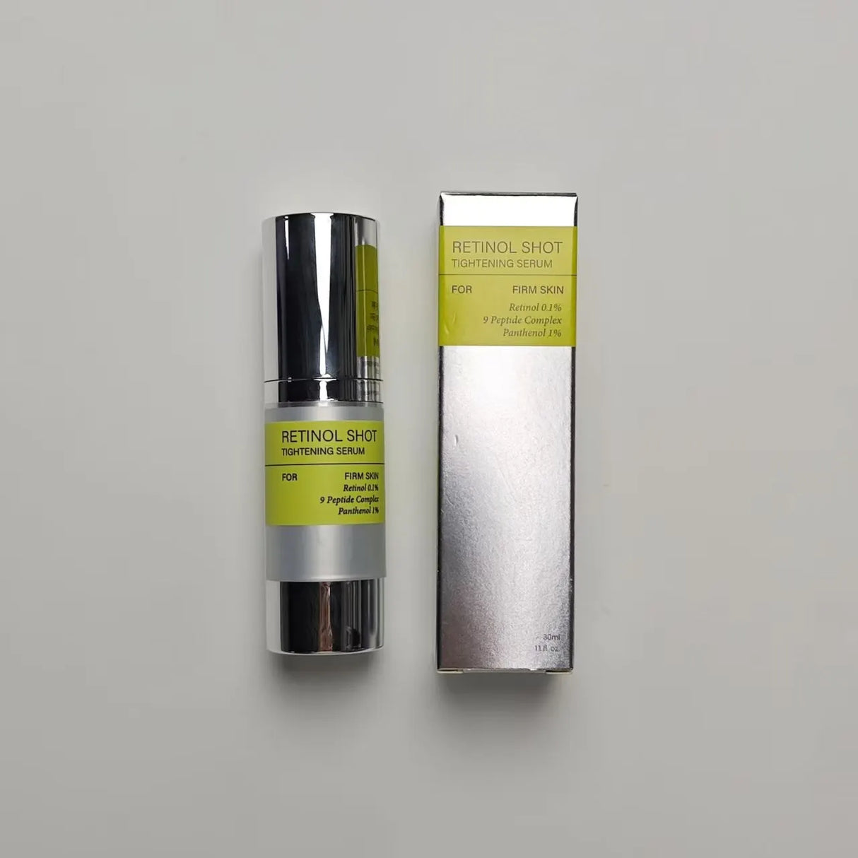Korean Vita A Retinol facial repair serum for skin care, hydration, and improving the look of tired skin.