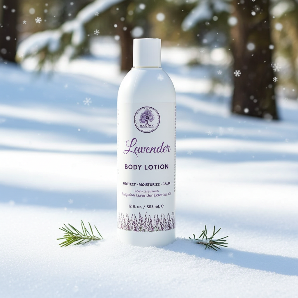 Madina Lavender Body Lotion bottle for body moisturizing, skin nourishment, and regular personal care routines.