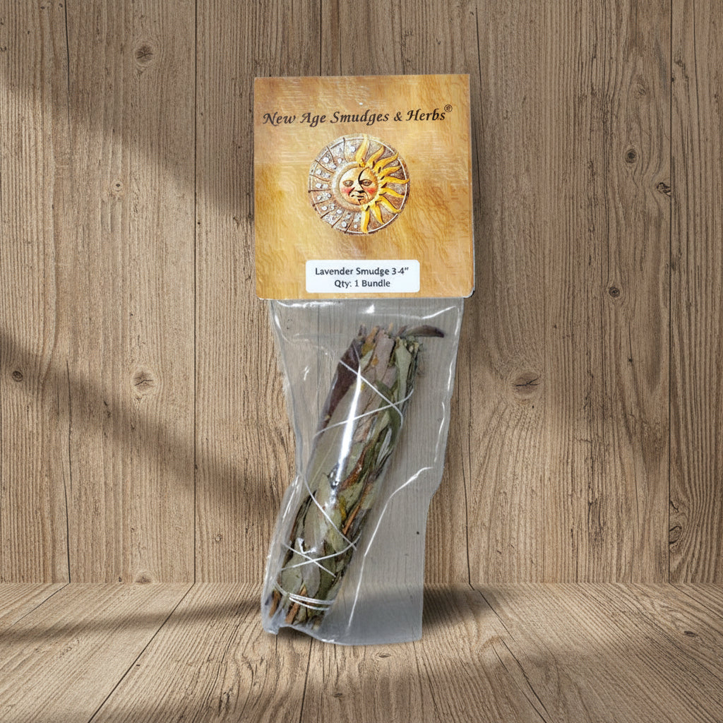 Lavender smudge stick bundle