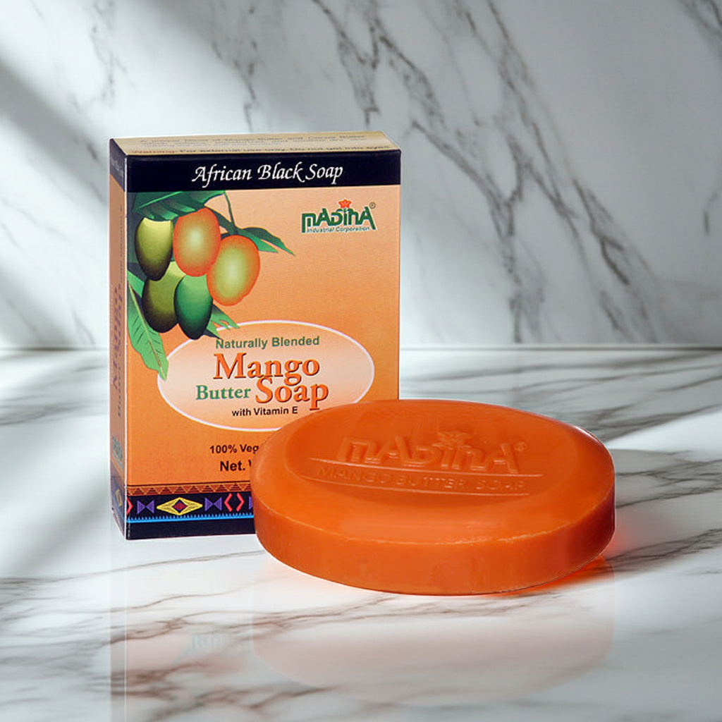Mango Butter Moisturizing Soap Bar skincare soap bar for gentle cleansing, bathing, and everyday skin care.
