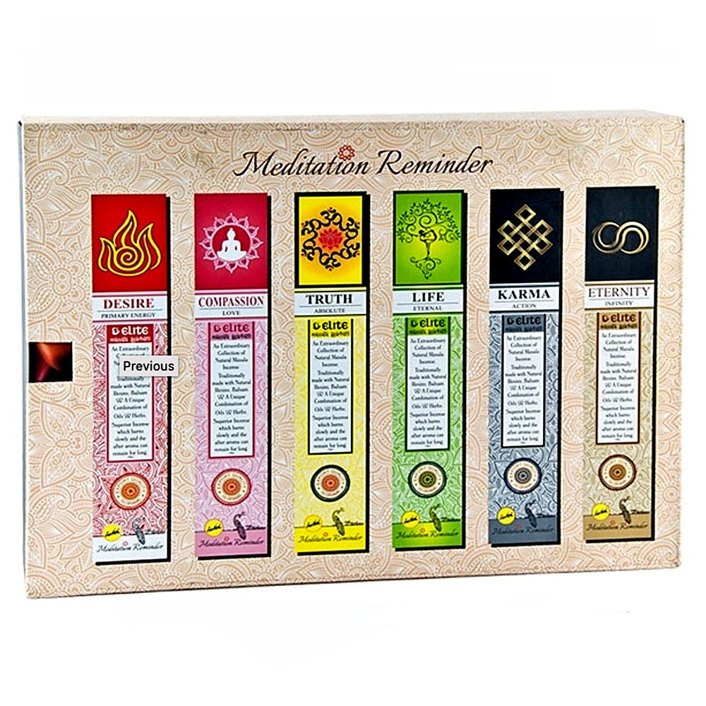Meditation Reminder Gift Pack - box contents