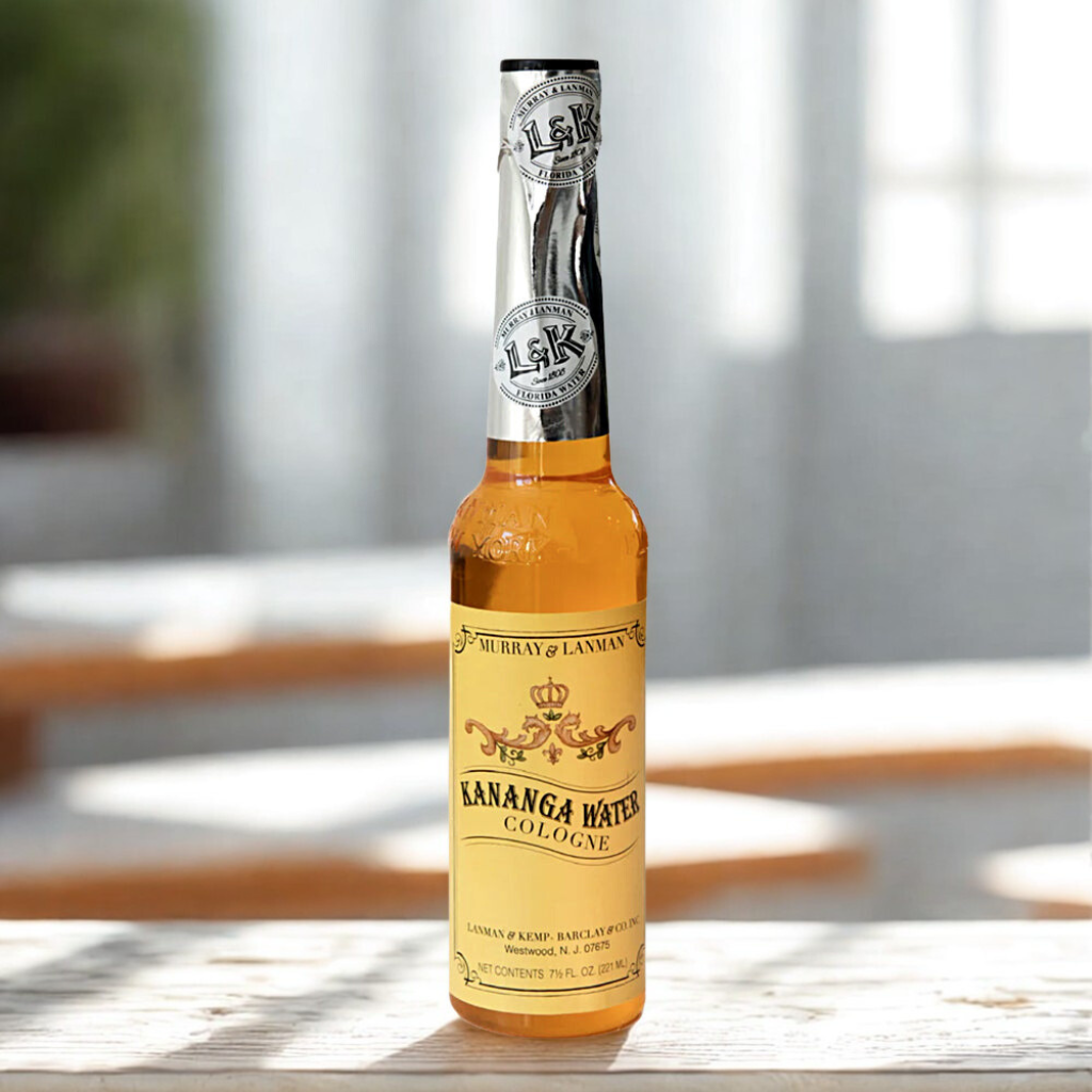 Murray & Lanman Kananga Water spiritual cologne bottle for prayer, purification, and ceremonial practice.