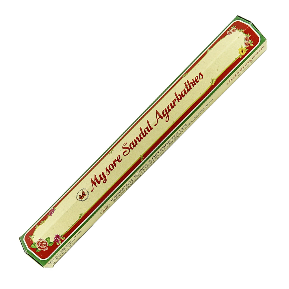 Mysore Sandal Agarbathies Incense Sticks hex pack