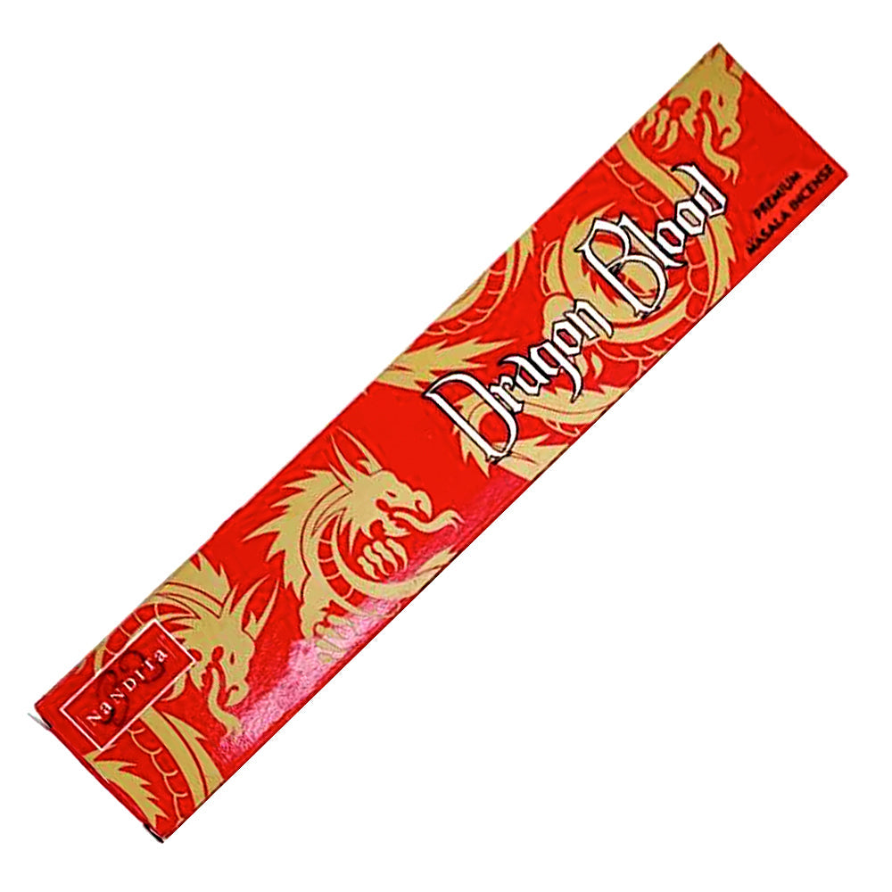 Nandita Dragon Blood Incense Sticks for rituals, meditation, and home ambiance.