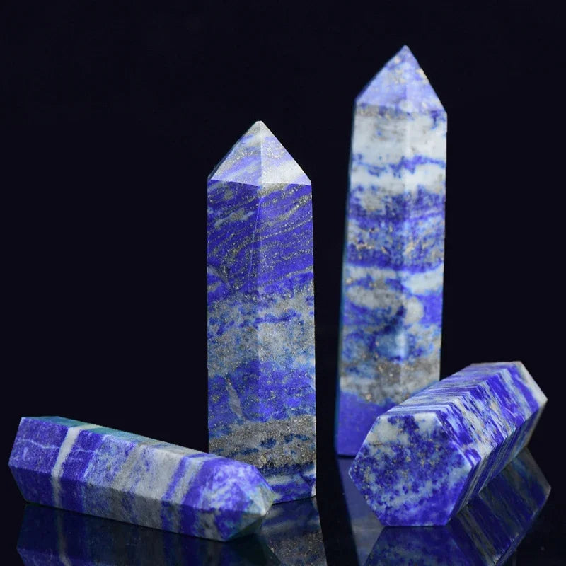 Natural Crystal Healing Point crystal wand for spiritual decor, chakra work, and mindful relaxation.