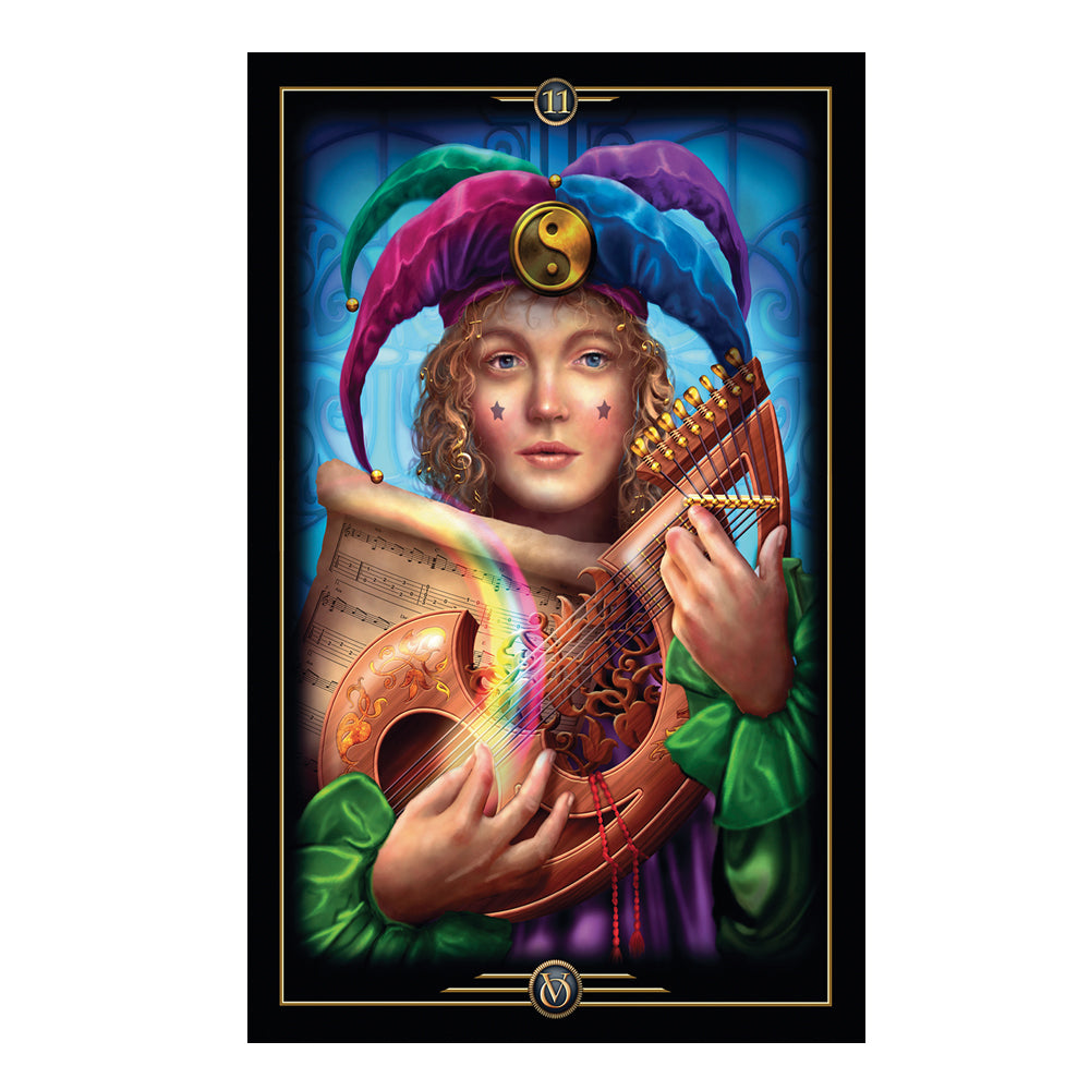 Oracle of Visions guidebook included with the deck for interpreting card meanings.