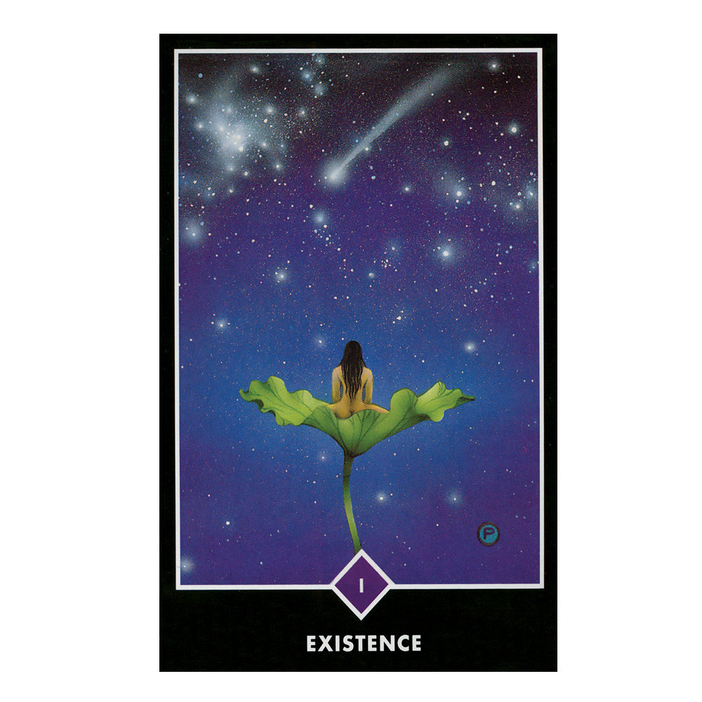 Osho Zen Tarot Deck cards spread out for divination practice and card study.