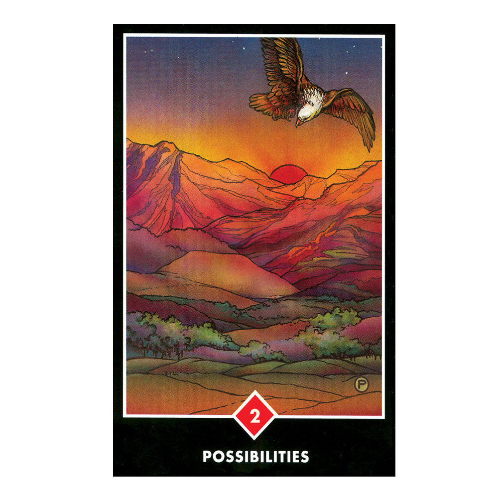 Osho Zen Tarot Deck close-up of card artwork for tarot reading and collection use.