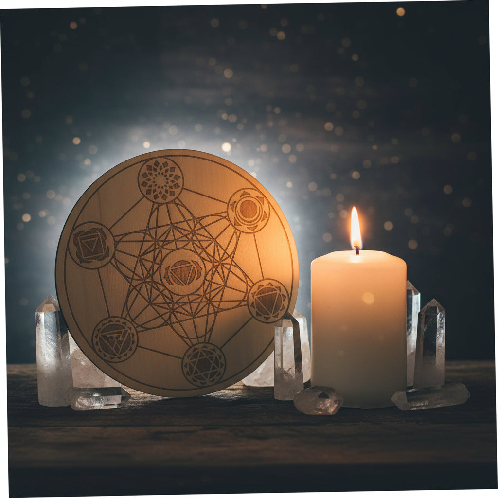 Pendulum Ouija Board divination board for spiritual guidance, dowsing, and pendulum readings.